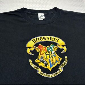 VTG Y2K 2000 Harry Potter Hogwarts Draco Long Sleeve T Shirt Size 3XL Warner Bro
